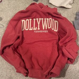 Red Heather Dollywood Hoodie